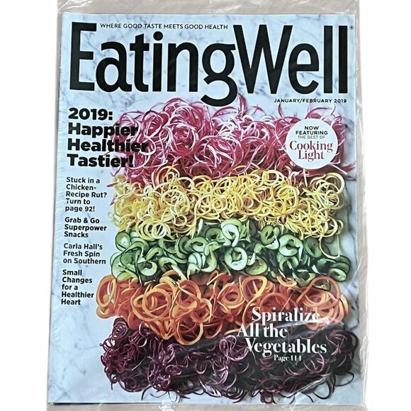 EatingWell Magazine Lot 5 Issues 2017-2019 Healthy Recipes Cooking Ideas - Picture 2 of 7